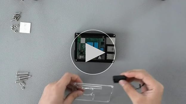 Amazon.co.jp: Miuzei 最新Raspberry Pi 4 ケース ラスベリー